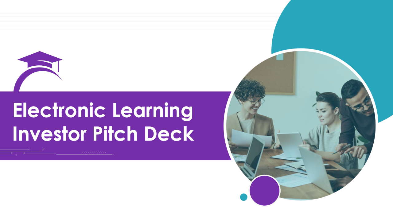 Electronic Learning Investor Pitch Deck 