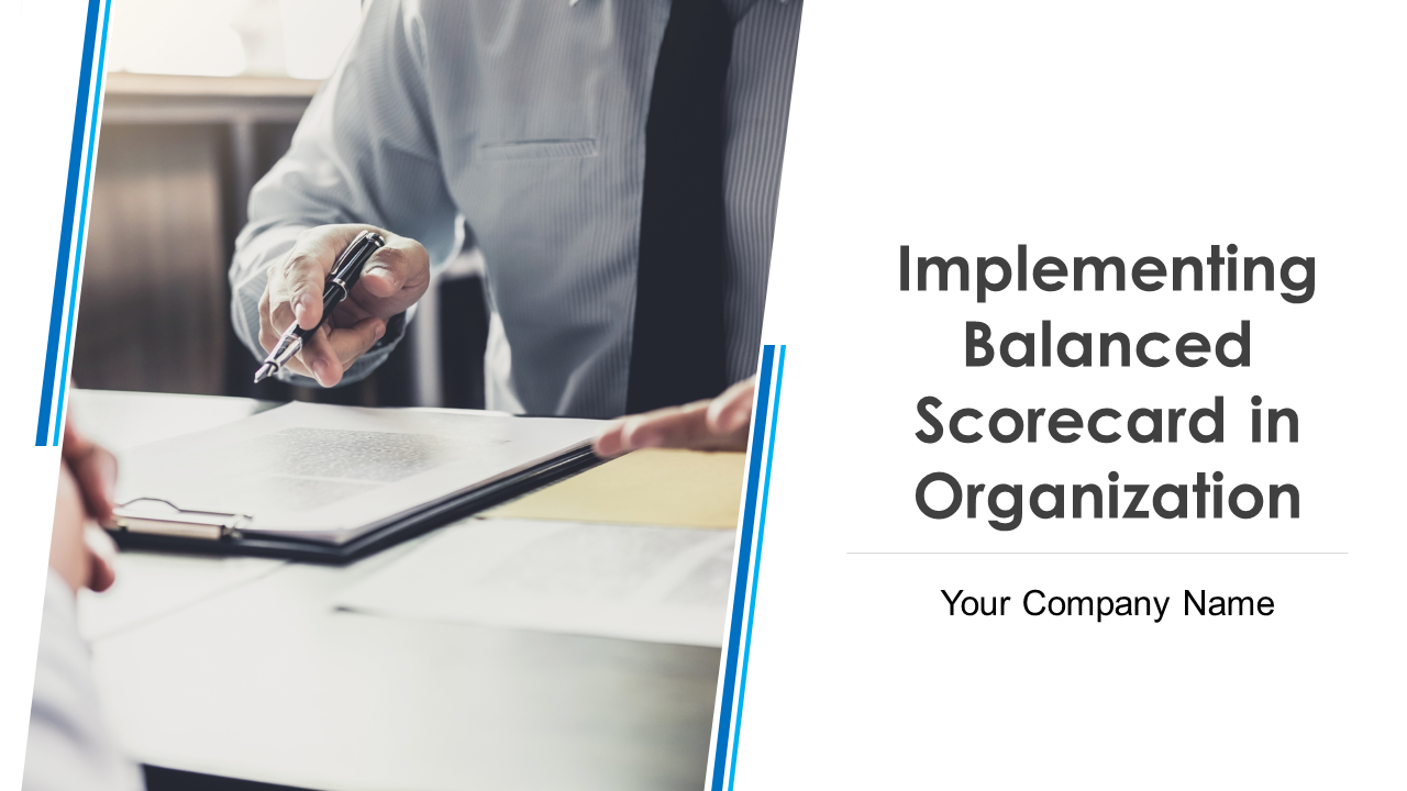 Implementing Balanced Scorecard In Organization PowerPoint Presentation Slides