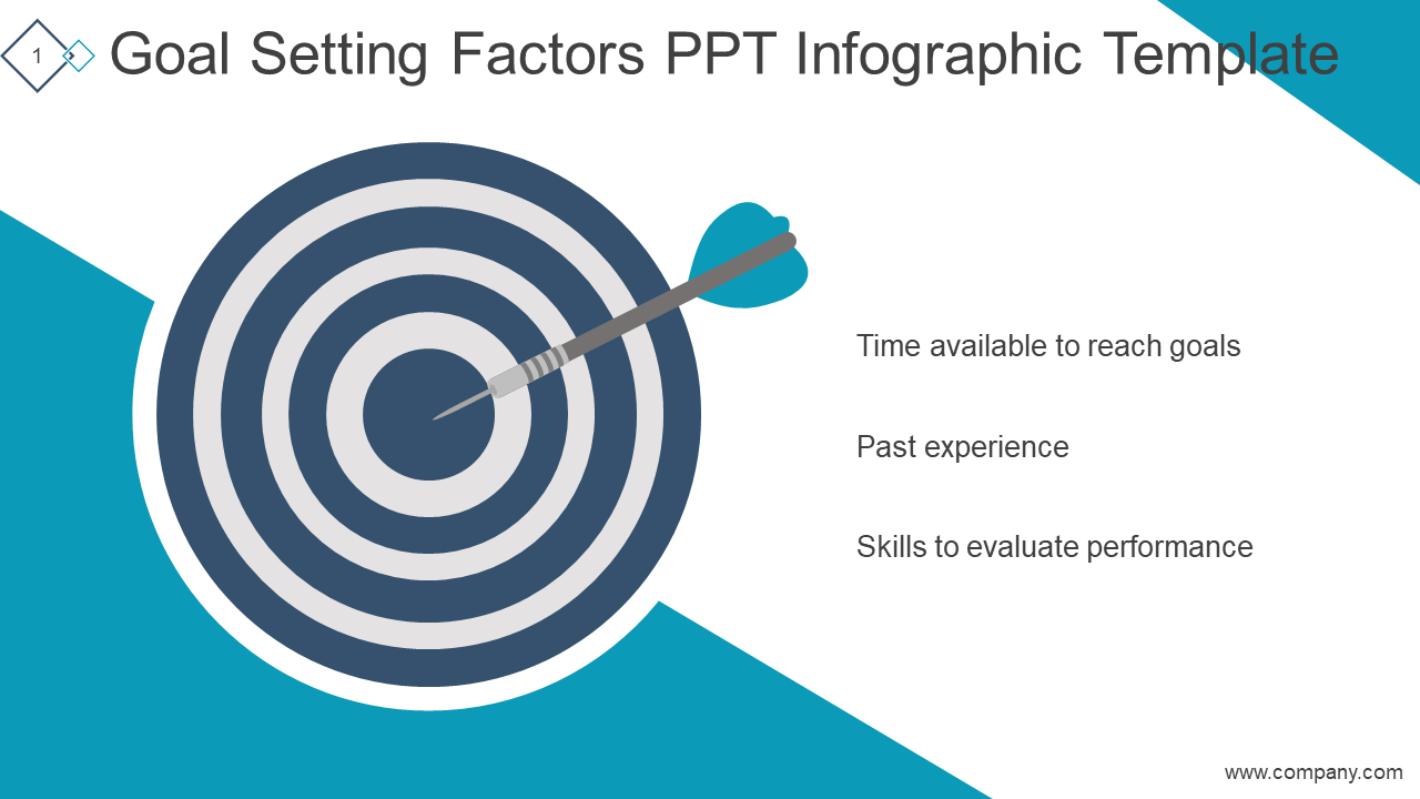 Goal Setting Factors PPT Infographic Template