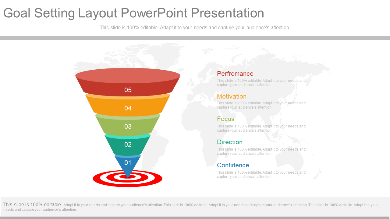 Goal Setting Layout PowerPoint Presentation