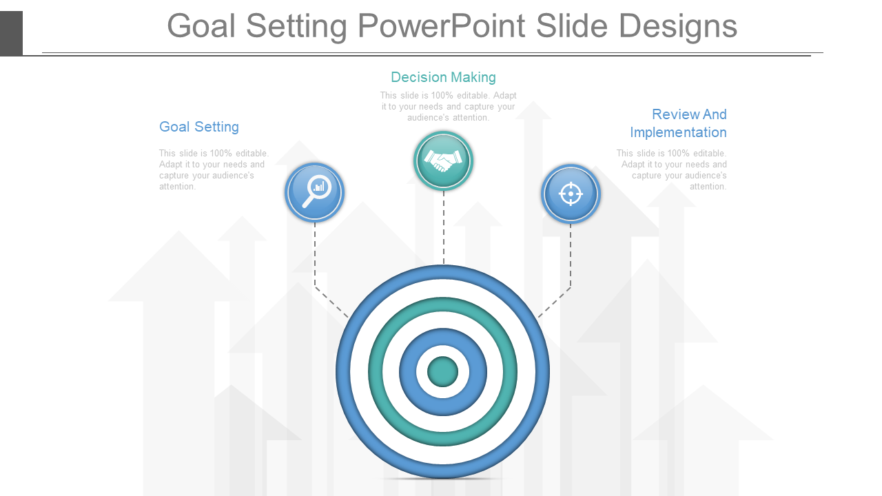 Goal Setting PowerPoint Slide Designs