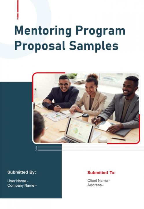 Mentoring program proposal sample