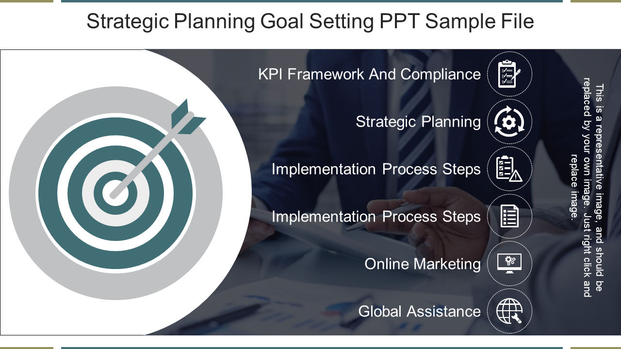 Strategic Planning Goal Setting PPT Sample File