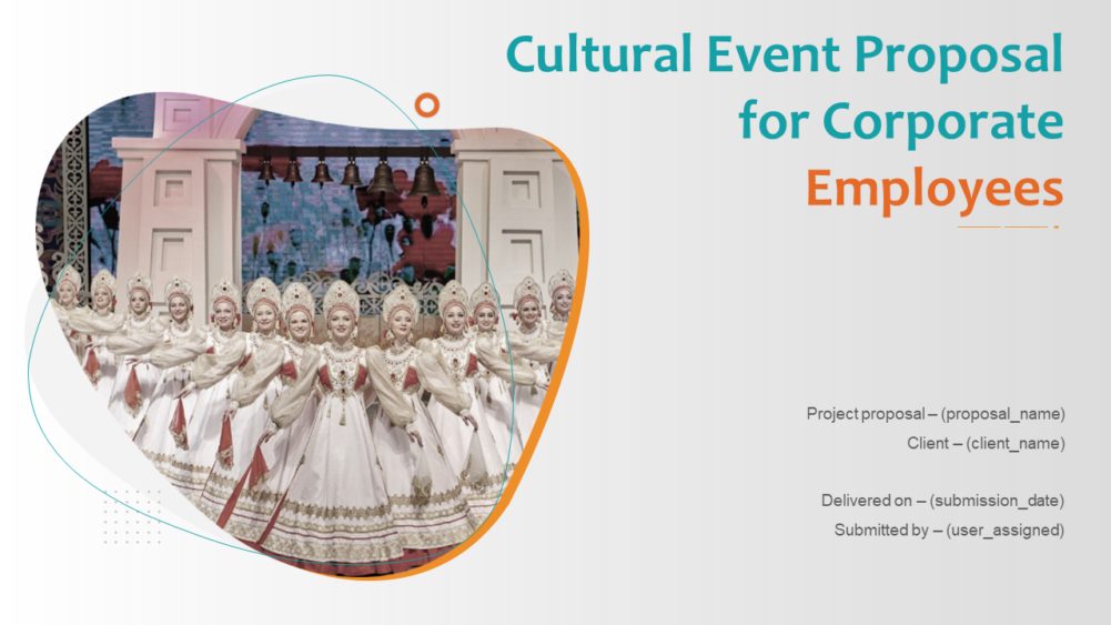 Cultural Event Proposal For Corporate Employees