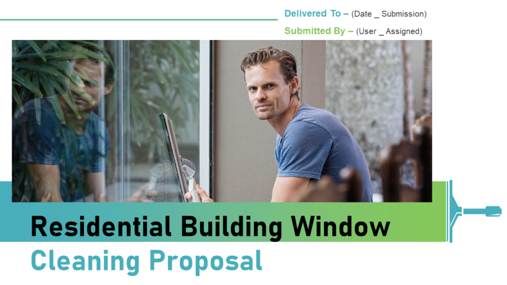 Residential Building Window Cleaning Proposal