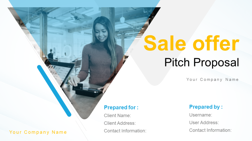 Sale Offer Pitch Proposal