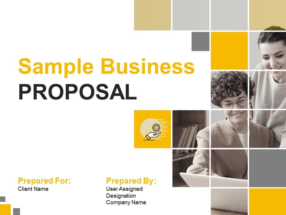 Business Proposal Template 4 Business Proposal Template 4