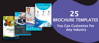 Top 25 Brochure Templates You Can Customize For Any Industry!!