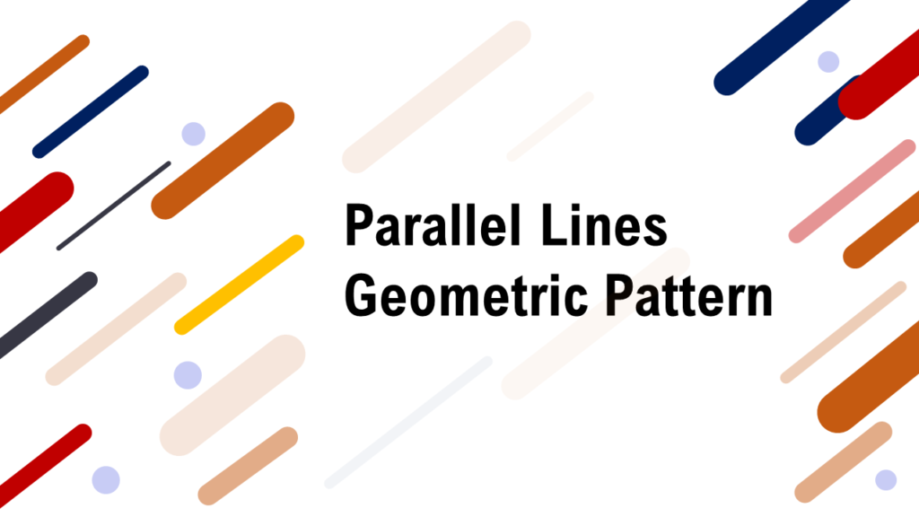 Parallel Lines Geometric Pattern