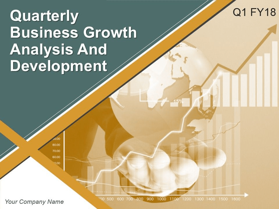 Quarterly Business Growth Analysis And Development PowerPoint Templates