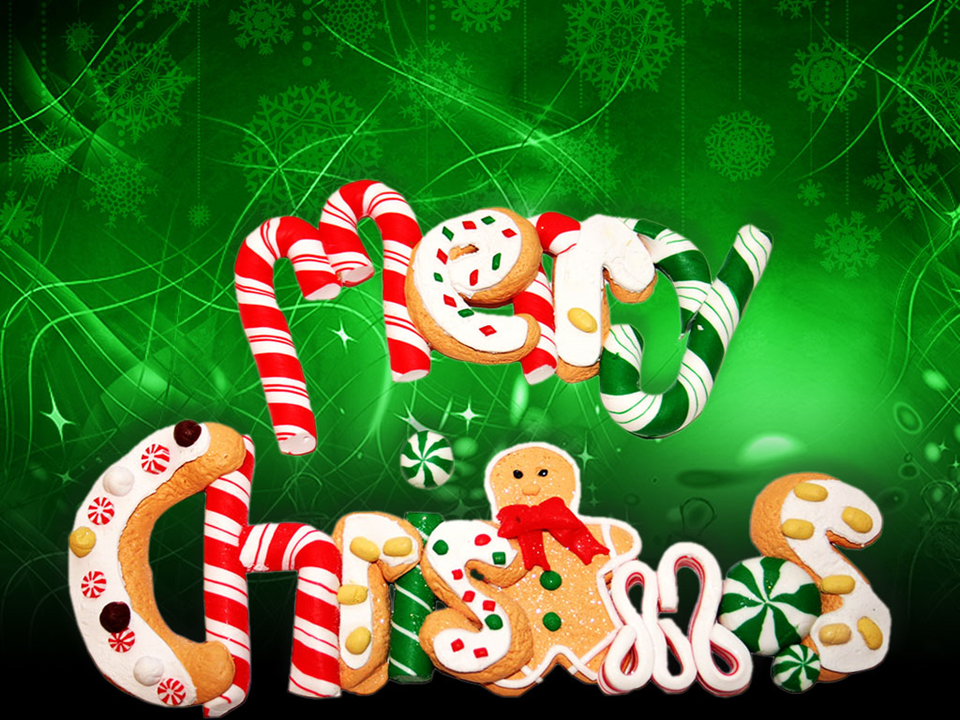 Christmas Cookies Festival PowerPoint Templates And PowerPoint Background
