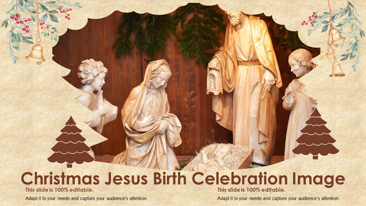 Christmas Jesus Birth Celebration Image