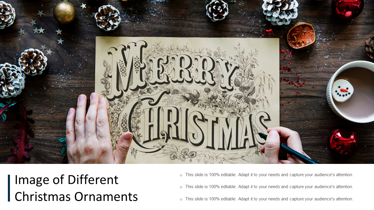 Image Of Different Christmas Ornaments
