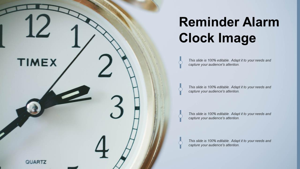 Reminder Alarm Clock Image