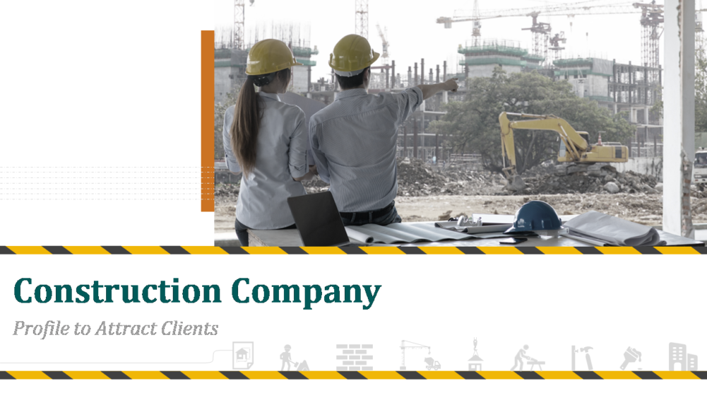 Construction Company Profile To Attract Clients PowerPoint Presentation Slides