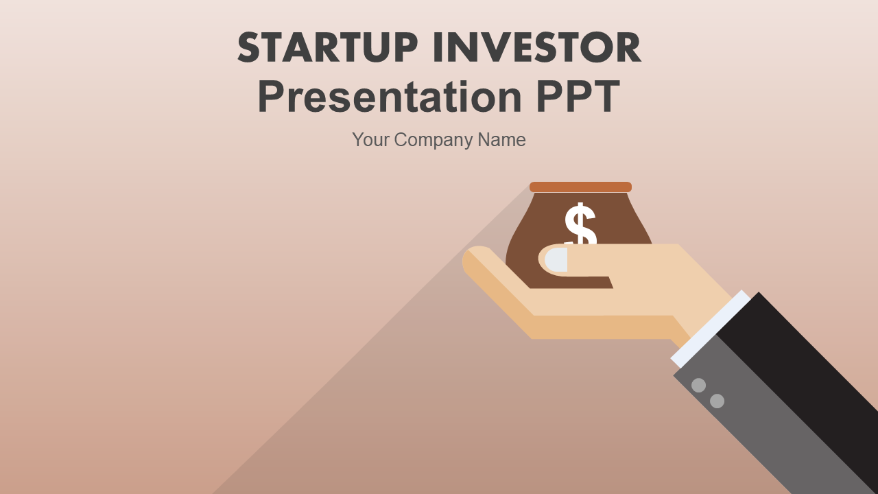Startup Investor Presentation PPT
