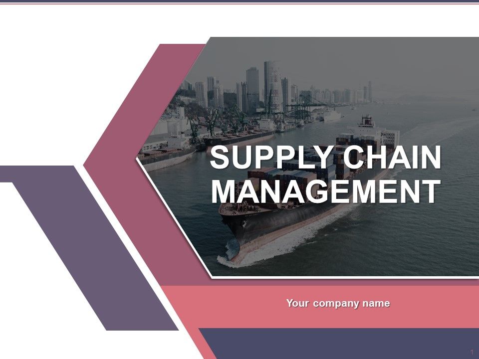 Supply Chain Management Template