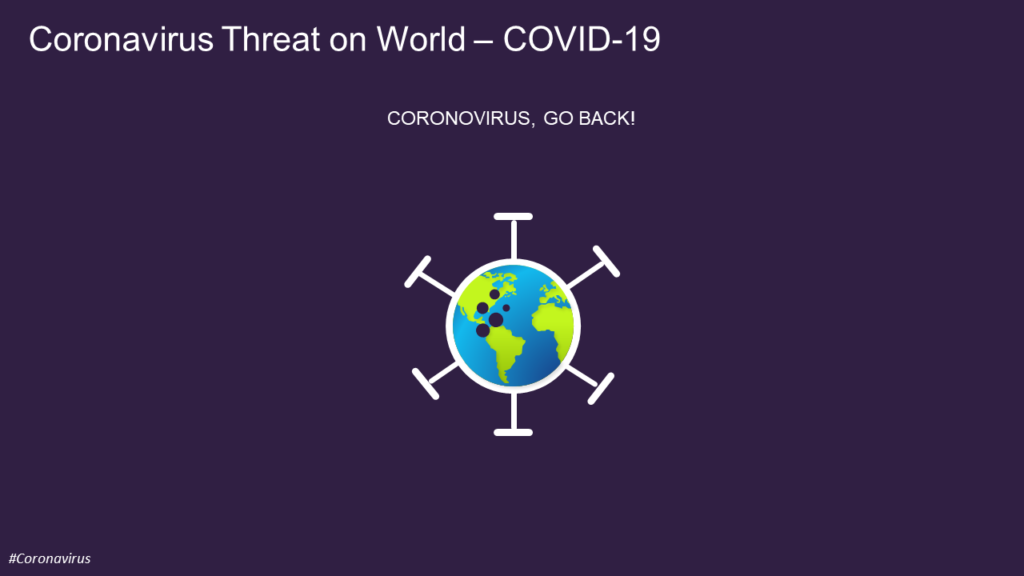 Volver al diseño de coronavirus PPT