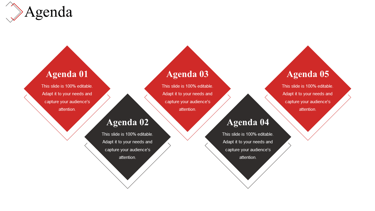 Agenda PPT Samples