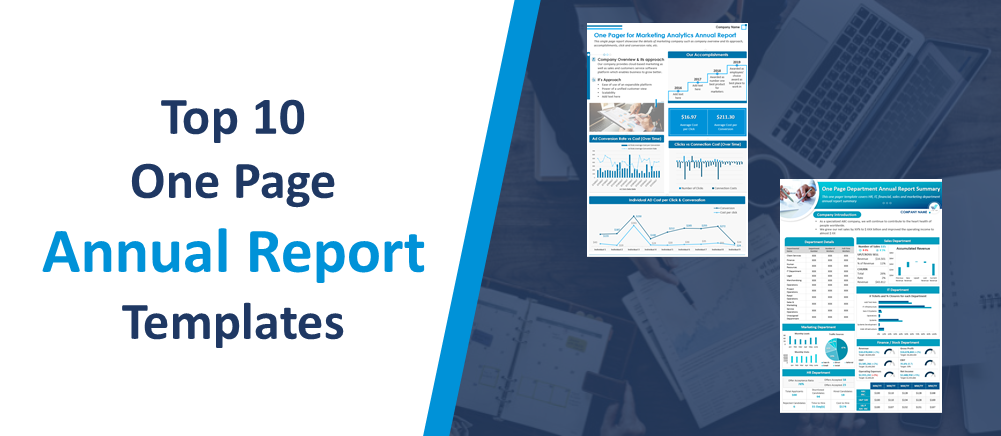 Top 10 One Page Annual Report Templates to Precisely Present the Organizational Overview!
