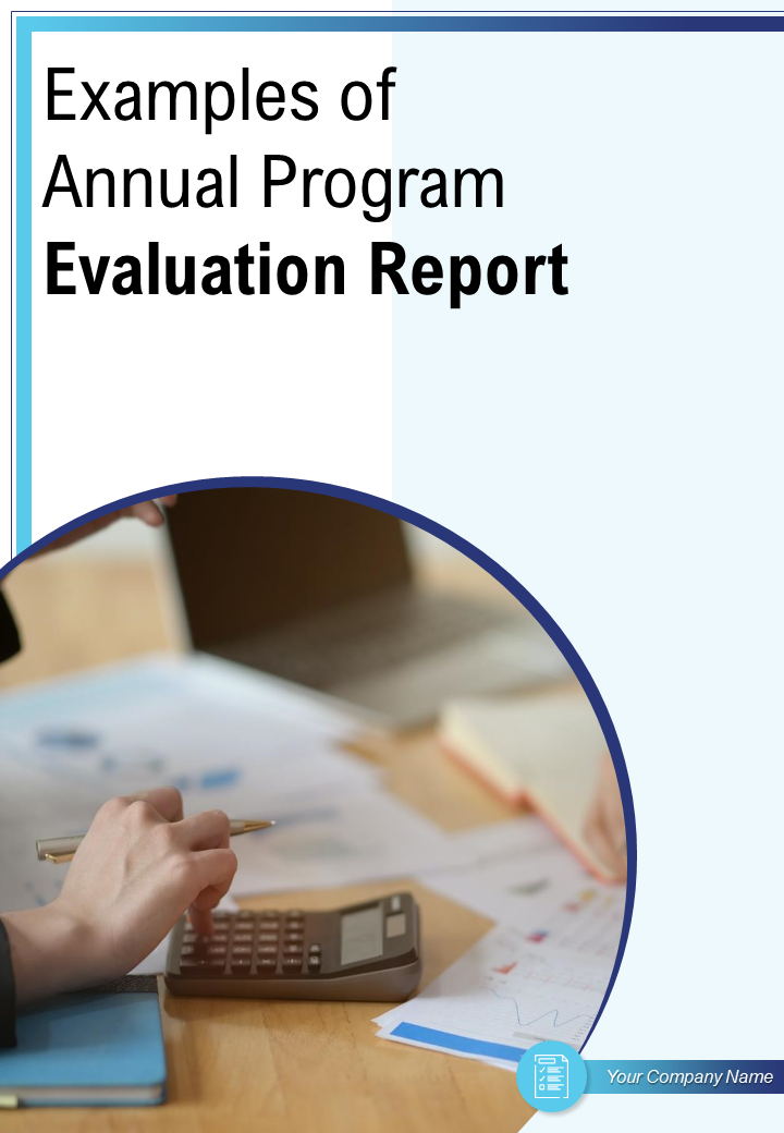 Examples Of Annual Program Evaluation Report