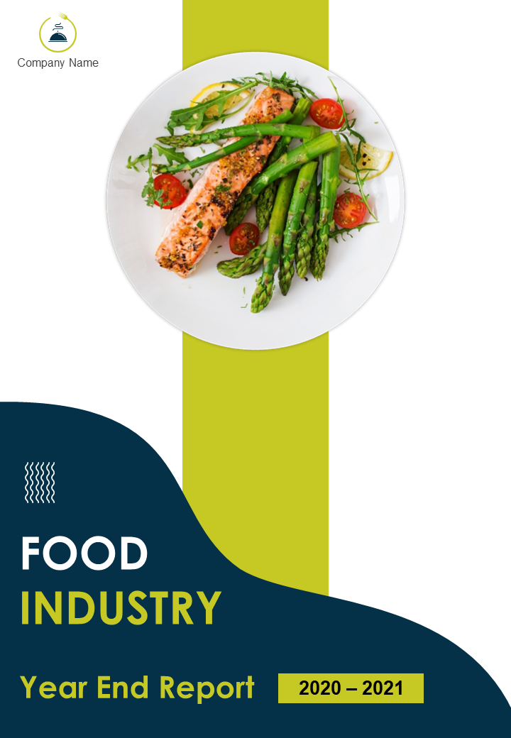 Food Industry Year End Annual Report Template