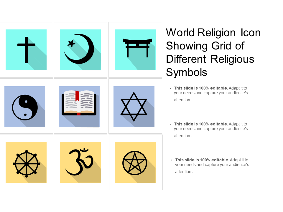 Modèle PPT gratuit de religion mondiale
