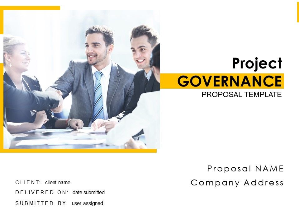 Project Governance Proposal Template