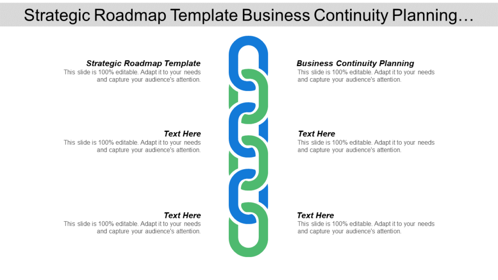 Strategic Roadmap Template Business Continuity
