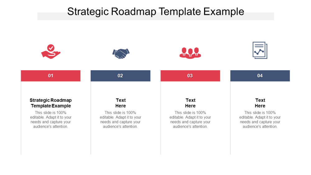 Strategic Roadmap Template Example PPT