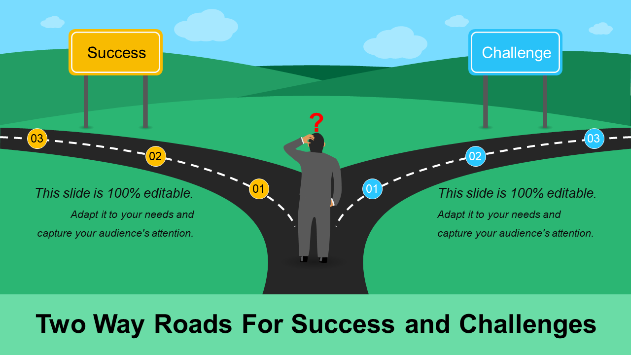 Two Way Roads For Success And Challenges
