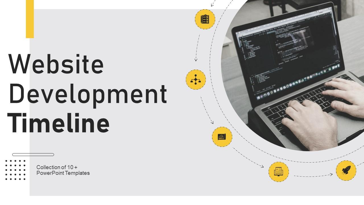 Website Development Timeline PowerPoint Template