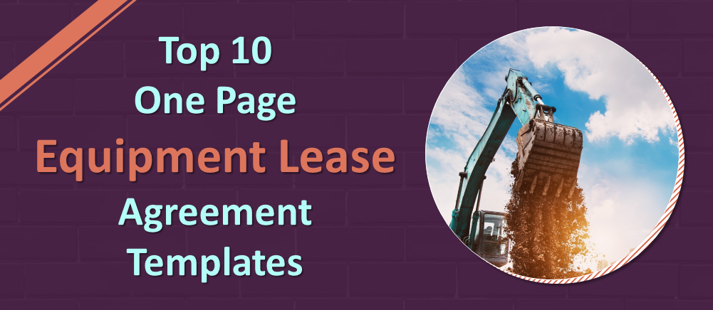 Top 10 Equipment Lease Agreement PowerPoint Templates for Successful Record Keeping!