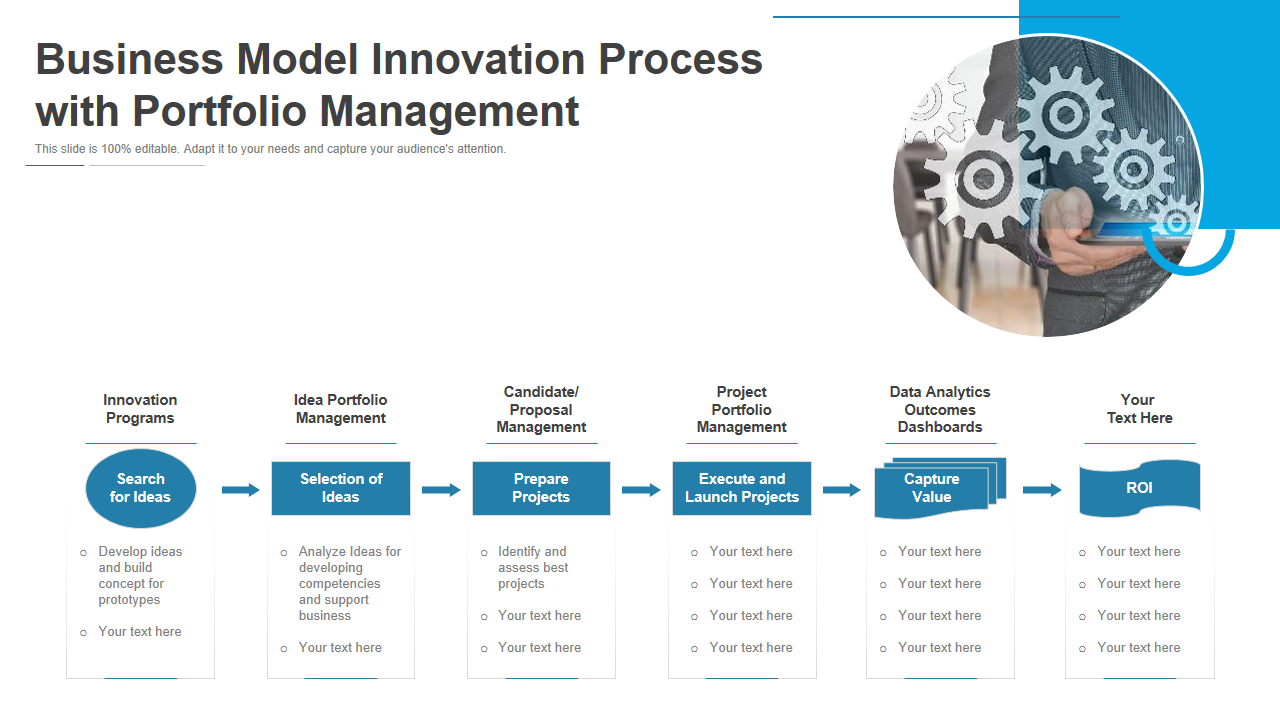 Business Model Innovation Process with Portfolio Management 