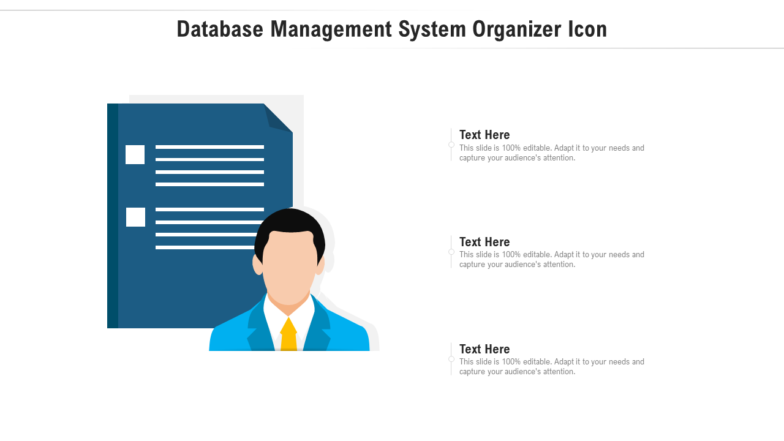 Database Management System Organizer Icon
