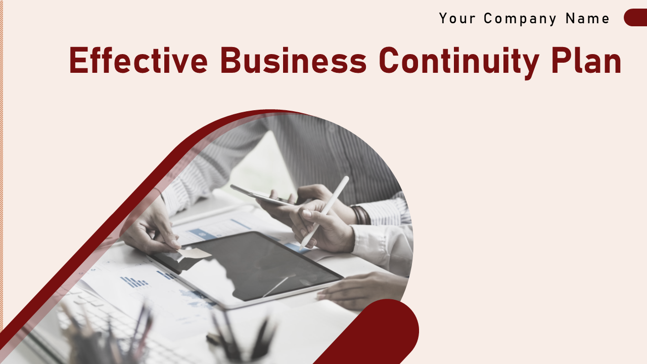 Effective Business Continuity Plan