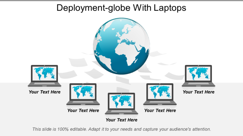 Deployment Globe With Laptops
