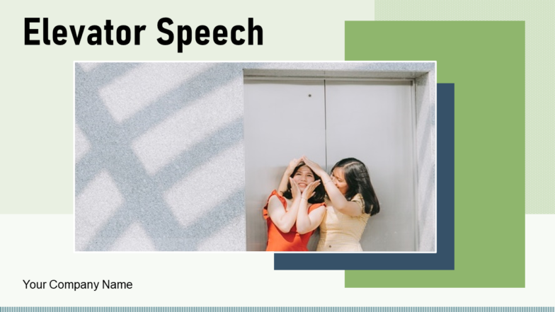 Elevator Speech Business Description