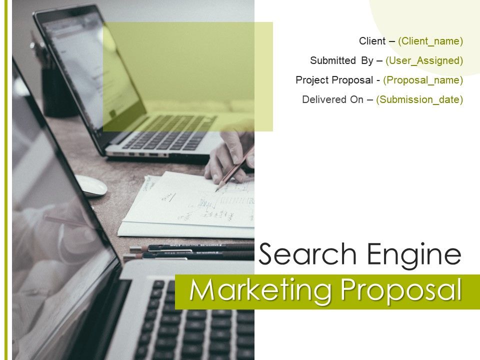 Search Engine Marketing Proposal