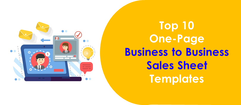 Top 10 One-Page Business to Business Sales Sheet Templates for Better Marketing Connections!
