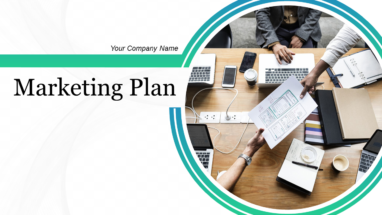 Marketing plan PowerPoint Template for Marketing Managers