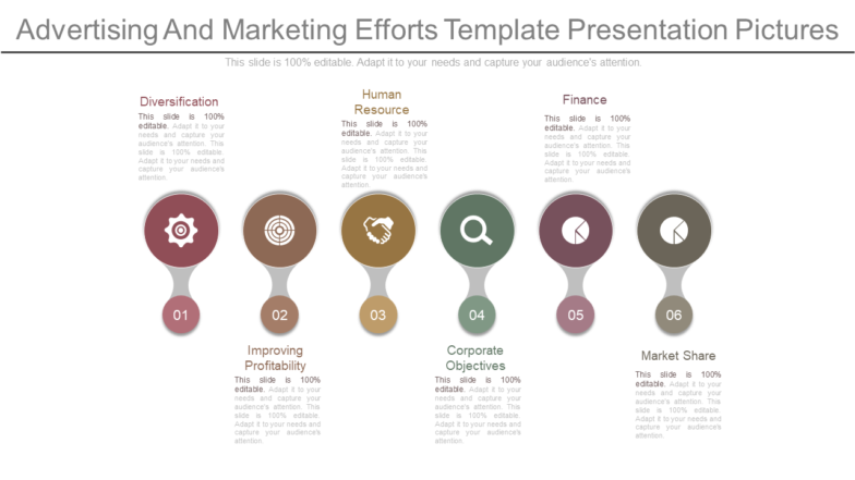 Advertising And Marketing Efforts Template