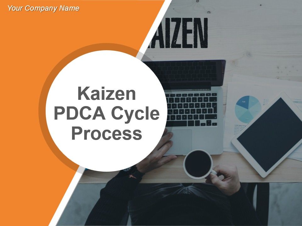 Diapositives de présentation Powerpoint Kaizen Pdca Cycle Process