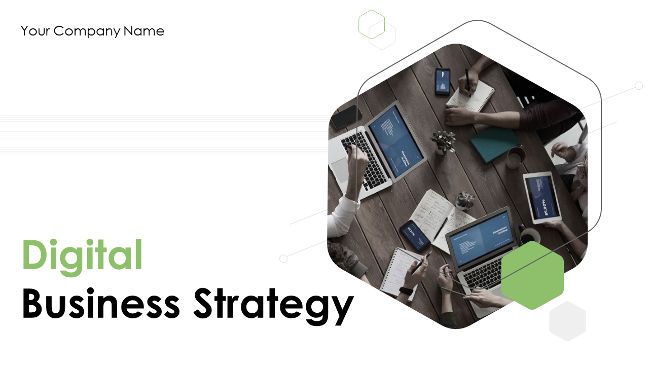 Digital Business Strategy PowerPoint Presentation Slides