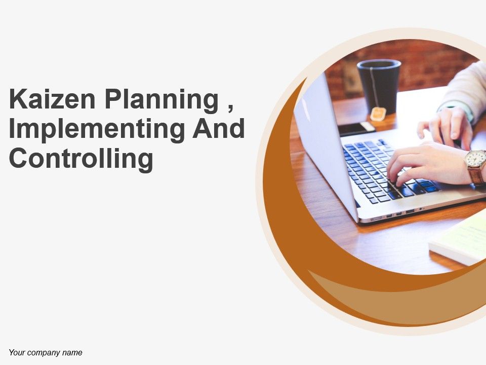Kaizen Planning Implémentation et contrôle des diapositives de présentation Powerpoint