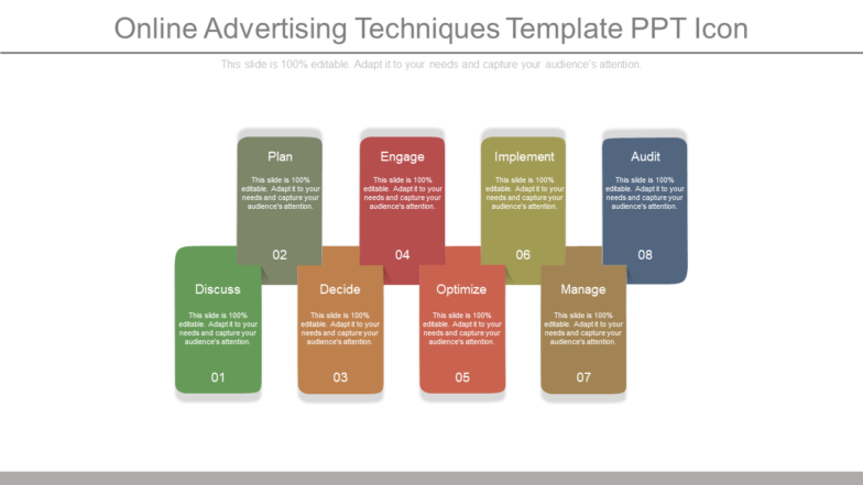 Online Advertising Techniques Template