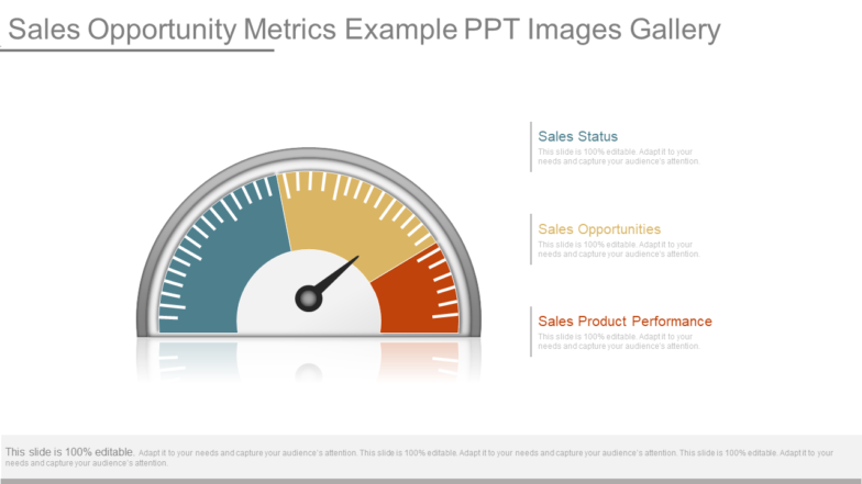 Sales Opportunity Metrics Example PPT Images Gallery