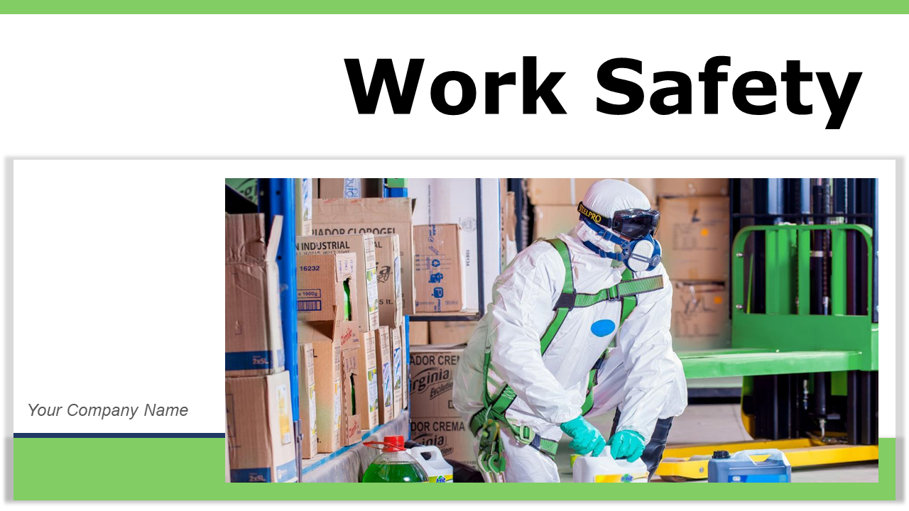 Work safety PowerPoint Template