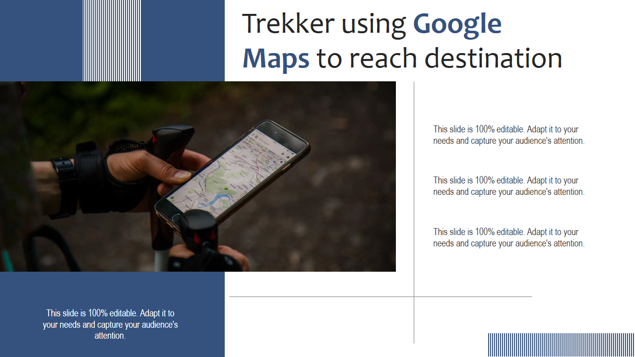 Trekker Using Google Maps