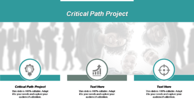 Critical Path Project Ppt Powerpoint Presentation Professional Graphics Design Cpb